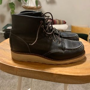 Red Wing Moc Toe Boots